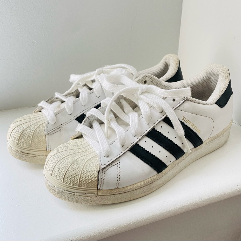Adidas Stan Smith White / Black Women’s Size 6 - Picture 3 of 9